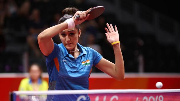 File photo of Indian table tennis ace Manika Batra.(Getty Images) File photo of Indian table tennis ace Manika Batra.(Getty Images)