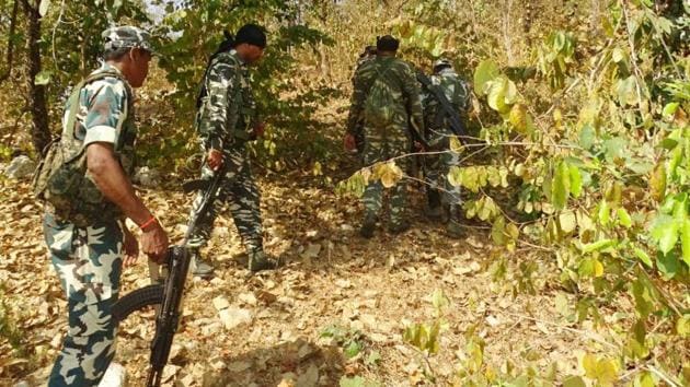 According to the Chhattisgarh police records, till July 27, 58 encounters took place in the state in which 43 Maoists and 15 security personnel were killed. (Image used for representational purpose only(HT PHOTO.)