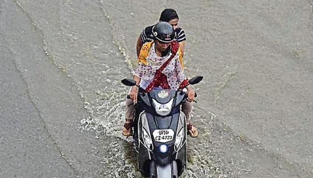 Delhi monsoon problems.(HT Photo)