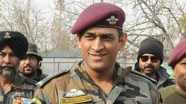 MS Dhoni holds a honorary rank in Indian Army.(File Photo)