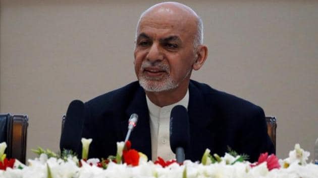 “Peace is coming, and the negotiations will take place,” Ghani said at a rally marking the start of two months of campaigning.(Reuters image)