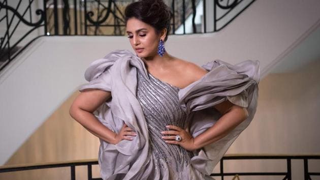 Huma Qureshi poses at the Cannes Film Festival.(AFP) Huma Qureshi poses at the Cannes Film Festival.(AFP)