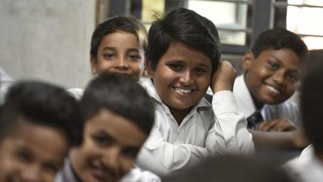 Happiness class(Sanchit Khanna/HT PHOTO)