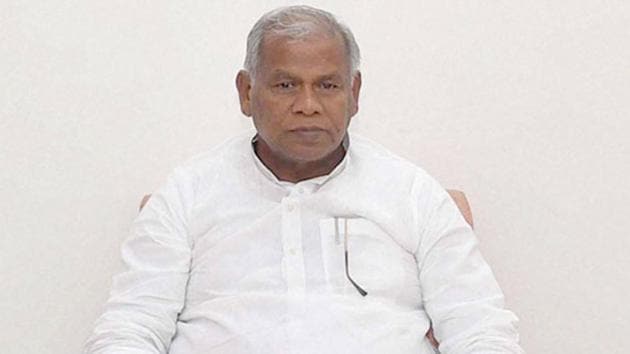 Former Bihar CM Jitan Ram Manjhi backed Azam Khan whose sexist remarks against BJP MLA Rama Devi have sparked criticism.(PTI Photo)