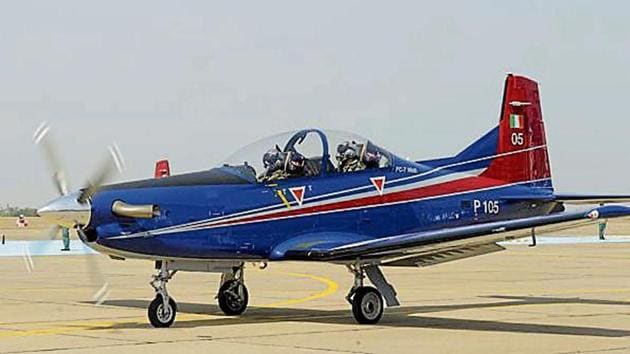 IAF has dropped plans to get more Pilatus PC7 Mk II planes.(AFP File)