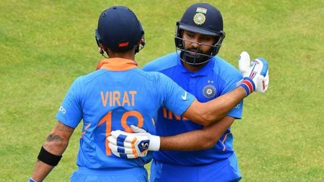 File photo of Virat Kohli and Rohit Sharma.(Getty Images) File photo of Virat Kohli and Rohit Sharma.(Getty Images)
