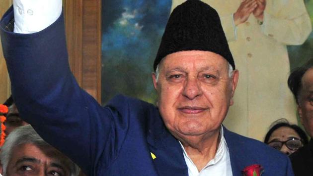 Former chief minister of Jammu and Kashmir Farooq Abdullah on Monday warned the Centre against any move to abrogate Articles 35A and 370 that accord special status to the state and its people.(Photo by Nitin Kanotra / Hindustan Times) Former chief minister of Jammu and Kashmir Farooq Abdullah on Monday warned the Centre against any move to abrogate Articles 35A and 370 that accord special status to the state and its people.(Photo by Nitin Kanotra / Hindustan Times)