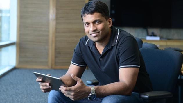 Byju Raveendran, founder and CEO of Byju's, an online Education Technology firm.(Hemant Mishra/Mint File Photo)
