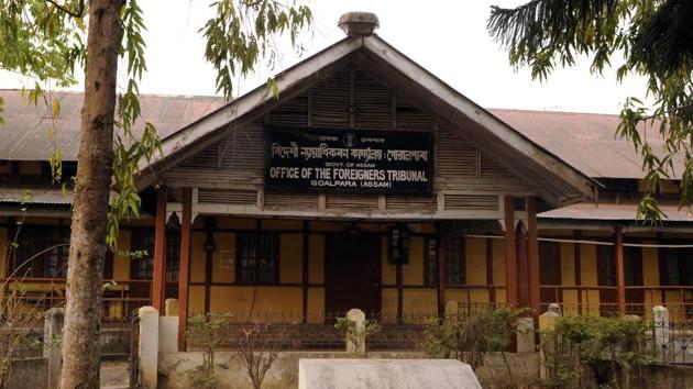 A Foreigners’ Tribunals in Goalpara , one of the 32 such Tribunals of Assam .(HT PHOTO) A Foreigners’ Tribunals in Goalpara , one of the 32 such Tribunals of Assam .(HT PHOTO)