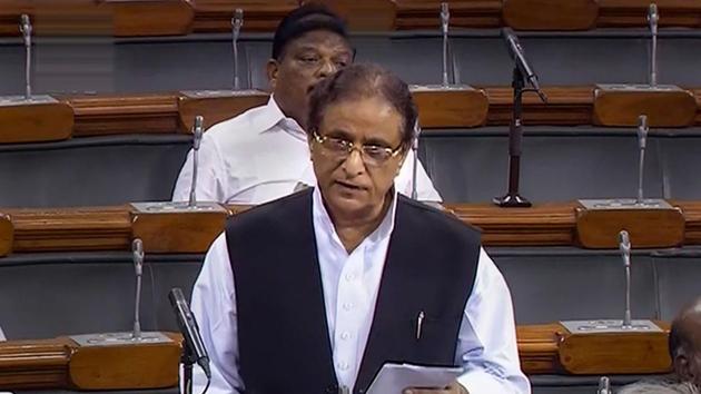 Under fire from various quarters, Samajwadi Party member Azam Khan on Monday apologised in Lok Sabha for his sexist remarks against BJP member Rama Devi. Though Khan had to repeat his apology twice in the House, a visibly peeved Devi said the member has the habit of uttering derogatory words against women. (PTI) Under fire from various quarters, Samajwadi Party member Azam Khan on Monday apologised in Lok Sabha for his sexist remarks against BJP member Rama Devi. Though Khan had to repeat his apology twice in the House, a visibly peeved Devi said the member has the habit of uttering derogatory words against women. (PTI)
