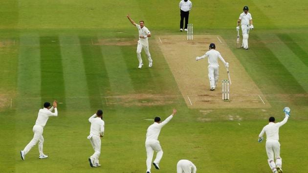 File image of a Test match being played at Lord’s Cricket Ground in London.(Action Images via Reuters)