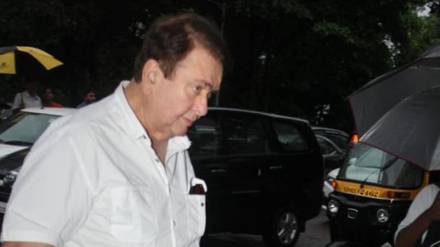 Randhir Kapoor at Areef Patel’s prayer meet. Randhir Kapoor at Areef Patel’s prayer meet.