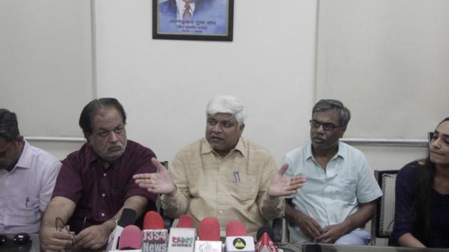 Cabinet Minister Govt. of NCT of Delhi, Rajendra Pal Gautam addresses a press conference in New Delhi.(ANI) Cabinet Minister Govt. of NCT of Delhi, Rajendra Pal Gautam addresses a press conference in New Delhi.(ANI)