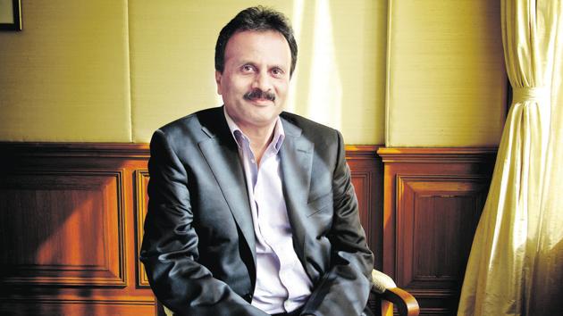 26 September 2015, New Delhi: VG Siddhartha chairman of Coffee Day Enterprises that runs Cafe Coffee Day outlets.(Mint photo)