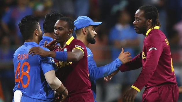 India vs West Indies has always been a fiery battle in T20Is(Getty Images) India vs West Indies has always been a fiery battle in T20Is(Getty Images)