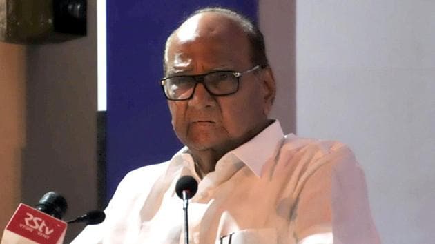 Sharad Pawar claimed that he is not very concerned about the exodus of NCP leaders to BJP and Shiv Sena.(HT Photo)