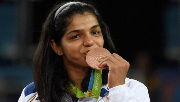 File photo of Sakshi Malik.(PTI) File photo of Sakshi Malik.(PTI)