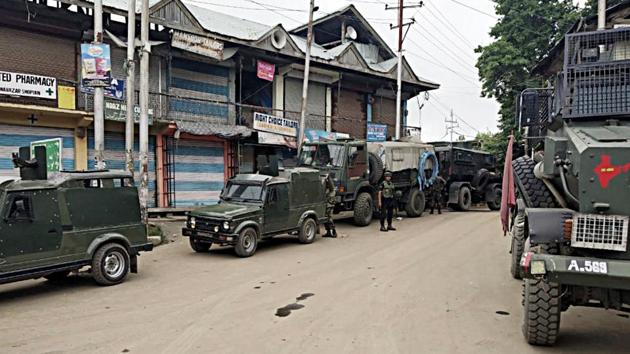 The Jaish commander was killed in an encounter with security forces in Anantnag.(ANI) The Jaish commander was killed in an encounter with security forces in Anantnag.(ANI)