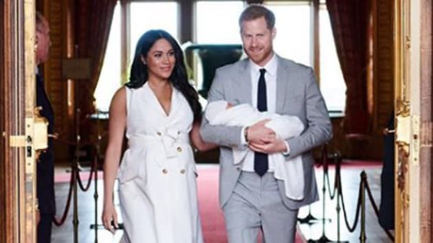 Meghan and Harry welcomed their son, Archie Harrison Mountbatten-Windsor on May 6, this year.(sussexroyal/Instagram)