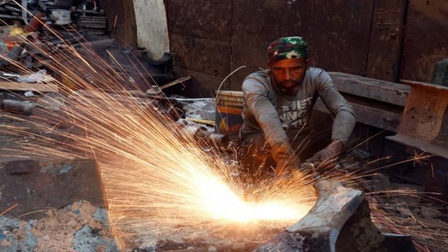 Steel and electricity production, however, increased by 6.9 per cent and 7.3 per cent, respectively, during the month under review.(PTI image)