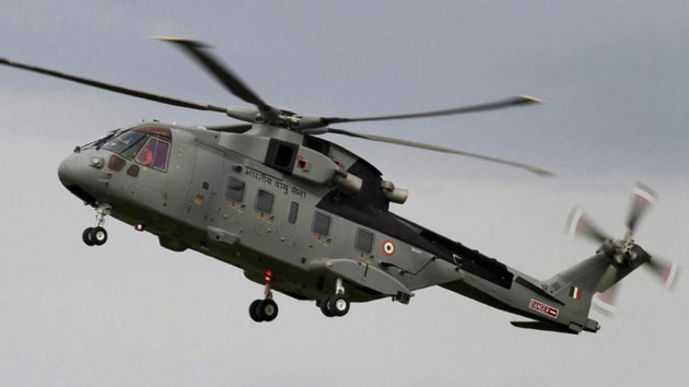 A file photo of AgustaWestland (AW101) VVIP Airforce Helicopter. (PTI)