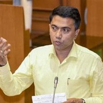 Goa Chief Minister Pramod Sawant said that the integration of Jammu and Kashmir into India is a fitting tribute for former PM Atal Bihari Vajpayee.(PTI Photo)