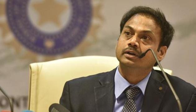 India’s chairman of selectors MSK Prasad(Arijit Sen/HT PHOTO)