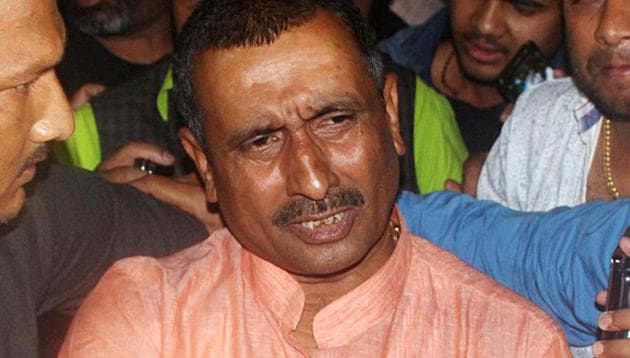 FILE Photo of Bharatiya Janata Party MLA Kuldeep Singh Sengar.(ANI File)