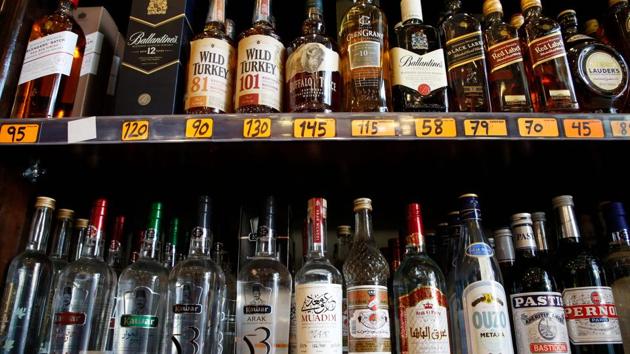 The Goa government wants visitors to the coastal state to be able to return with more than just the two bottles of liquor that are currently permitted. Chief minister Pramod Sawant said, while speaking in the Goa assembly, that the government hopes to cash in on allowing tourists to return with more liquor, something, he said, they were doing anyway, albeit illegally. (Hazem Bader / AFP) The Goa government wants visitors to the coastal state to be able to return with more than just the two bottles of liquor that are currently permitted. Chief minister Pramod Sawant said, while speaking in the Goa assembly, that the government hopes to cash in on allowing tourists to return with more liquor, something, he said, they were doing anyway, albeit illegally. (Hazem Bader / AFP)