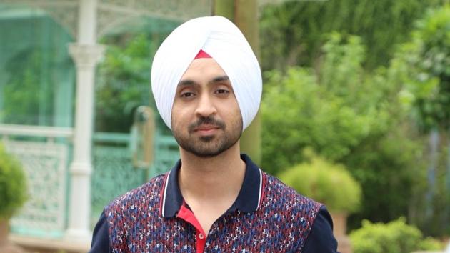 Diljit Dosanjh during the promotion of Arjun Patiala in New Delhi.(IANS) Diljit Dosanjh during the promotion of Arjun Patiala in New Delhi.(IANS)