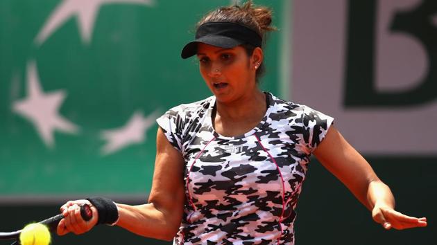 File image of India tennis player Sania Mirza.(Getty Images) File image of India tennis player Sania Mirza.(Getty Images)