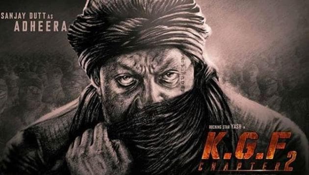 Sanjay Dutt as Adheera in KGF 2. (Instagram) Sanjay Dutt as Adheera in KGF 2. (Instagram)