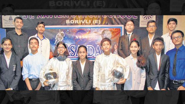 St. Xavier’s High School, Borivli (East), recently celebrated the 50th anniversary of the Apollo 11 moon landing.