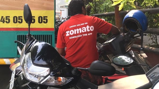 Madhya Pradesh police have decided to send a notice to a man in Jabalpur who took offence after he was assigned a “non-Hindu” delivery boy by Zomato.(AFP Photo)