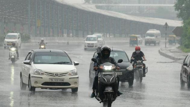 According to the IMD data, the first 10-odd days since the arrival of monsoon on July 5 had received very little rainfall, and had led to a deficit of around 85%.(HT FILE)