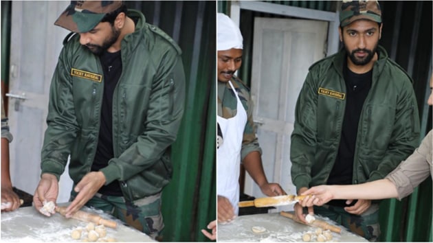 Vicky Kaushal is spending time at the Indo-China border area of Tawang, Arunachal Pradesh with the jawans.