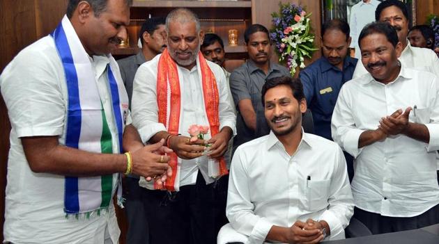 Andhra Pradesh Chief Minister ,Y S Jagan Mohan Reddy.(ANI Photo)