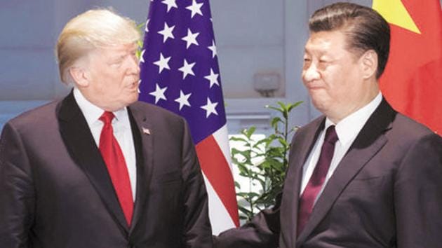 US and Chinese negotiators have agreed to further meetings next month after brief talks in Shanghai resurrected discussions on ending the trade war between the world’s two biggest economies.(AP Photo) US and Chinese negotiators have agreed to further meetings next month after brief talks in Shanghai resurrected discussions on ending the trade war between the world’s two biggest economies.(AP Photo)