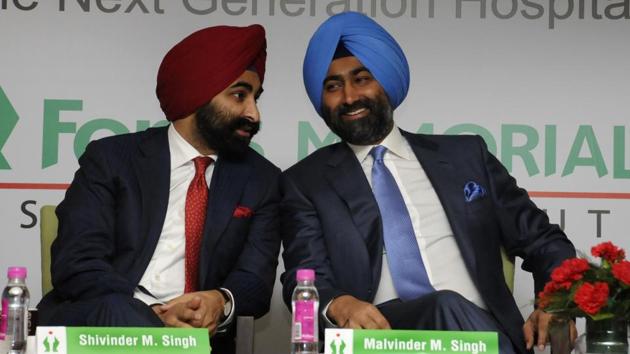 The Enforcement Directorate (ED) on Thursday raided the premises linked to erstwhile Ranbaxy promoters, Malvinder Mohan Singh and Shivinder Mohan Singh, in connection with a money-laundering case, agency officials said. They said the raids were conducted after the filing of a case under the Prevention of Money Laundering Act (PMLA). (Parveen Kumar / HT Archive) The Enforcement Directorate (ED) on Thursday raided the premises linked to erstwhile Ranbaxy promoters, Malvinder Mohan Singh and Shivinder Mohan Singh, in connection with a money-laundering case, agency officials said. They said the raids were conducted after the filing of a case under the Prevention of Money Laundering Act (PMLA). (Parveen Kumar / HT Archive)