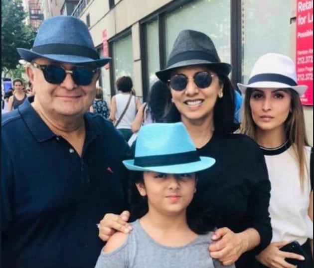 Rishi Kapoor has been in New York for almost a year.