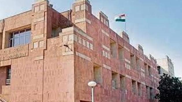 The JNU teachers’ association (JNUTA) on Thursday said the issuance of “all-in-one-smart cards” would “coerce employees, faculty and students to give their biometric data in violation of their fundamental right to privacy.” (HT FILE) The JNU teachers’ association (JNUTA) on Thursday said the issuance of “all-in-one-smart cards” would “coerce employees, faculty and students to give their biometric data in violation of their fundamental right to privacy.” (HT FILE)