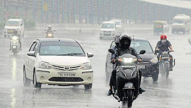 Rainfall over the country is likely to be 100% of the long period average (LPA) in August and September. (Photo by Parveen Kumar/Hindustan Times) Rainfall over the country is likely to be 100% of the long period average (LPA) in August and September. (Photo by Parveen Kumar/Hindustan Times)