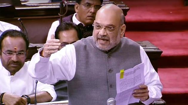 A change to India’s anti-terror law in the form of the Unlawful Activities (Prevention) Amendment Bill, 2019 that gives the government the power to designate an individual as a “terrorist” was cleared by the Rajya Sabha on Friday with 147 lawmakers voting in favour of the bill and 42 against. The voting followed an intense debate that saw Home Minister Amit Shah attacking the Congress. (ANI) A change to India’s anti-terror law in the form of the Unlawful Activities (Prevention) Amendment Bill, 2019 that gives the government the power to designate an individual as a “terrorist” was cleared by the Rajya Sabha on Friday with 147 lawmakers voting in favour of the bill and 42 against. The voting followed an intense debate that saw Home Minister Amit Shah attacking the Congress. (ANI)