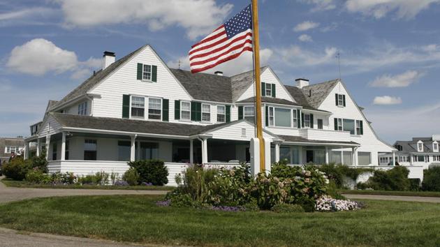 Saoirse Kennedy Hill, a granddaughter of former US attorney general Robert F. Kennedy, died from an apparent overdose at her family’s compound.(AP Photo)