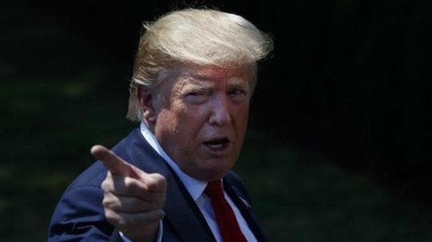 US President Donald Trump on Thursday said it’s time China change what they have been doing for the past a few decades.(Bloomberg) US President Donald Trump on Thursday said it’s time China change what they have been doing for the past a few decades.(Bloomberg)