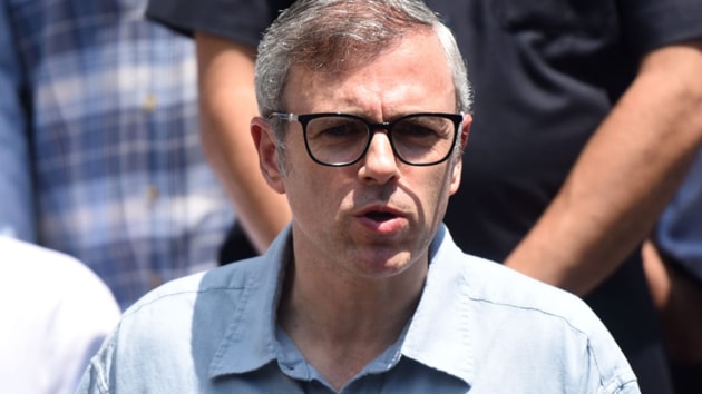 National Conference leader Omar Abdullah after meeting Governor Satya Pal Malik at the Raj Bhawan on Aug 3, 2019. (Photo by Waseem Andrabi/ Hindustan Times) National Conference leader Omar Abdullah after meeting Governor Satya Pal Malik at the Raj Bhawan on Aug 3, 2019. (Photo by Waseem Andrabi/ Hindustan Times)