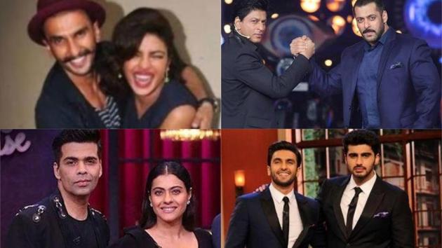 Ranveer Singh-Priyanka Chopra, Salman Khan-Shah Rukh Khan are all the biggest Bollywood BFFs.