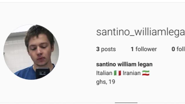 Screenshot of Santino William Legan's Instagram account shows a selfie of Legan, who opened fire on Sunday, July 28, 2019, at the Gilroy Garlic Festival in Gilroy.(AP Photo) Screenshot of Santino William Legan's Instagram account shows a selfie of Legan, who opened fire on Sunday, July 28, 2019, at the Gilroy Garlic Festival in Gilroy.(AP Photo)