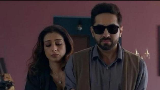 Tabu worked with Ayushmann Khurrana in Andhadhun.