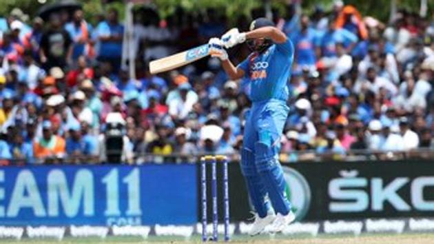 Rohit Sharma was the top scorer for India with 24. (Twitter)